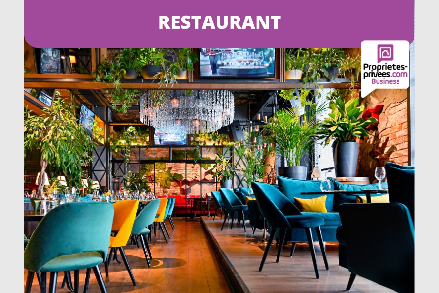 EXCLUSIVITE CARRIERES SUR SEINE –  RESTAURANT 150 COUVERTS AVEC TERRASSE